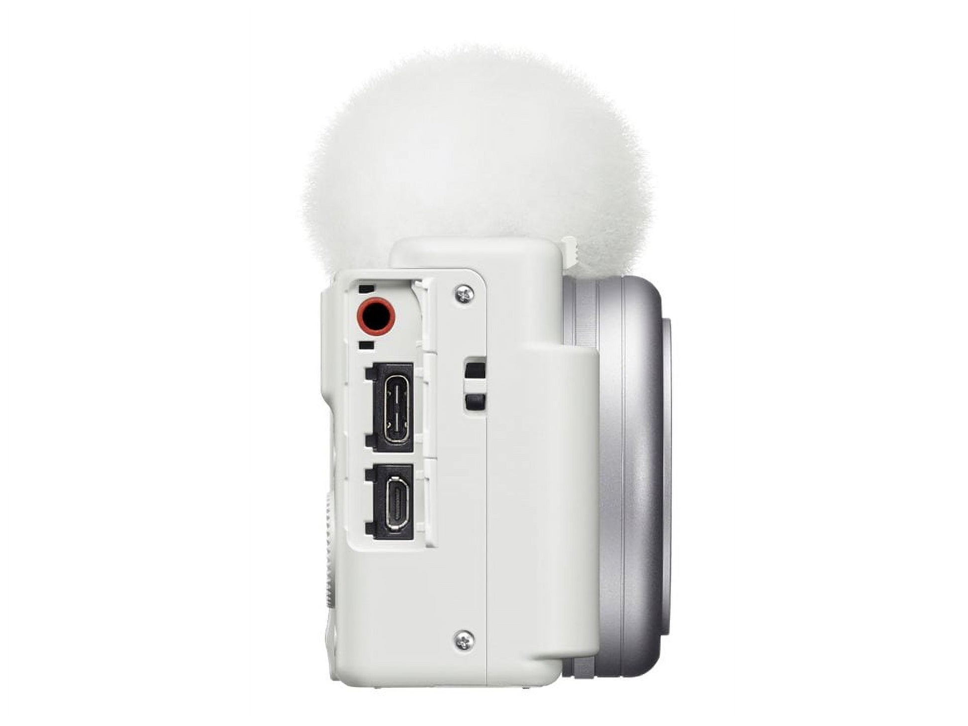 Sony - ZV-1F - Digital Camera - Compact - 20.1 MP - 4K / 30 Fps - ZEISS - Wi-Fi, Bluetooth - White - Serious Techies