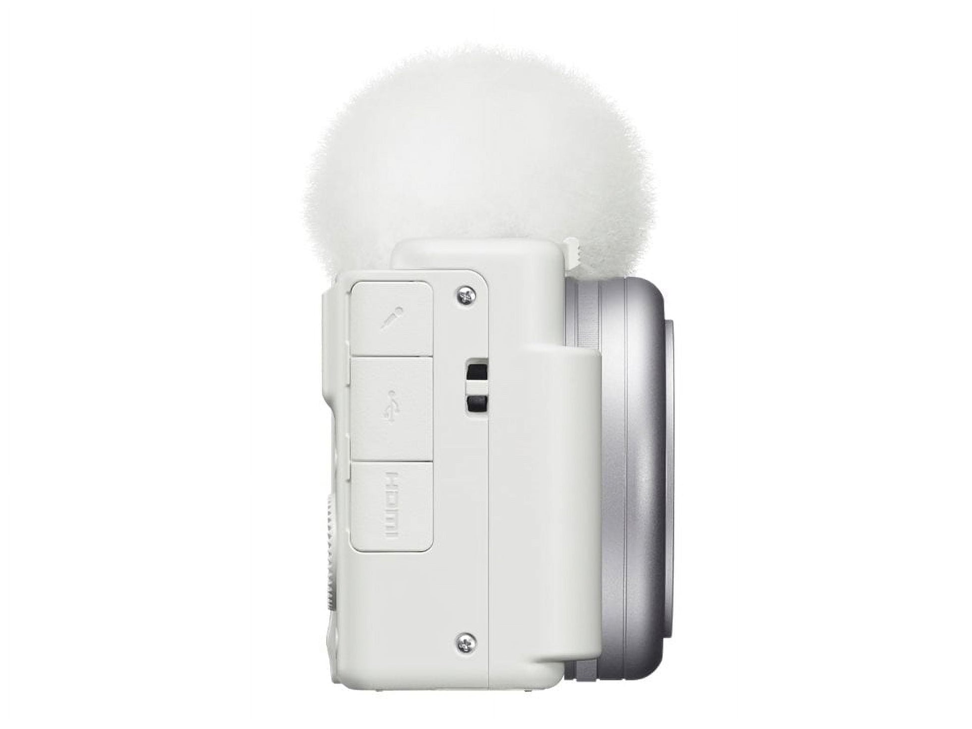 Sony - ZV-1F - Digital Camera - Compact - 20.1 MP - 4K / 30 Fps - ZEISS - Wi-Fi, Bluetooth - White - Serious Techies