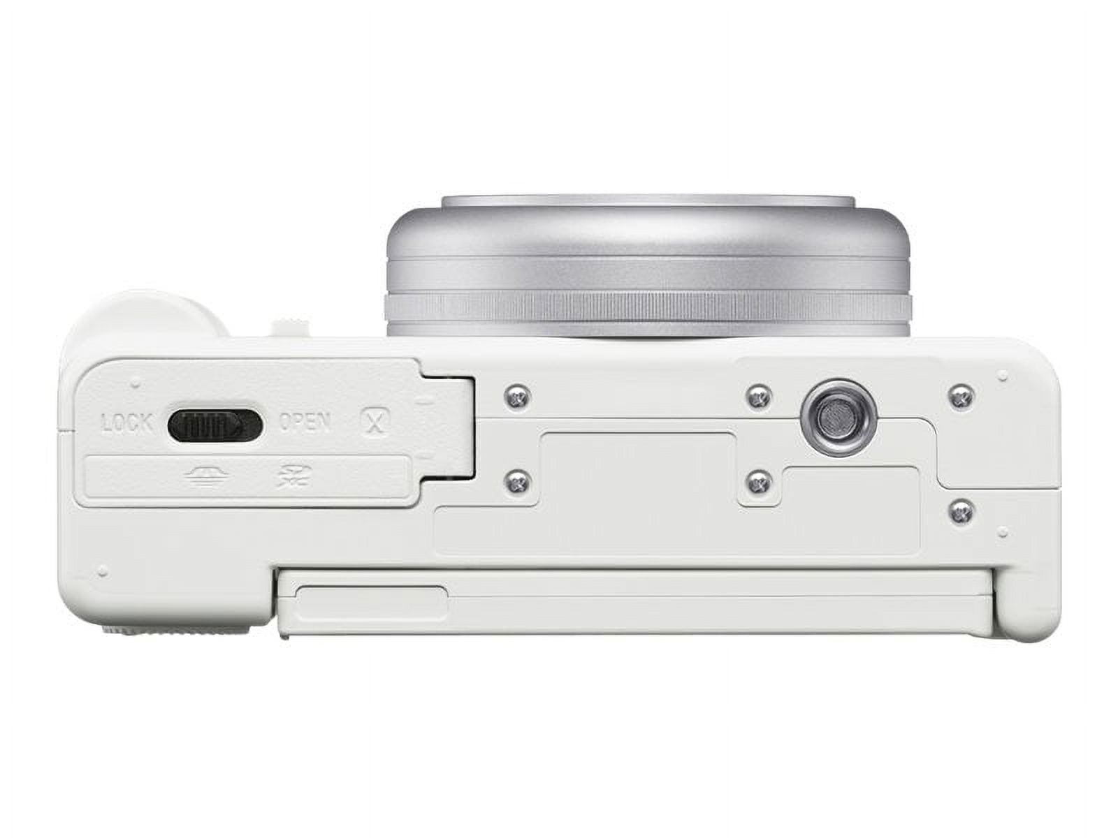 Sony - ZV-1F - Digital Camera - Compact - 20.1 MP - 4K / 30 Fps - ZEISS - Wi-Fi, Bluetooth - White - Serious Techies