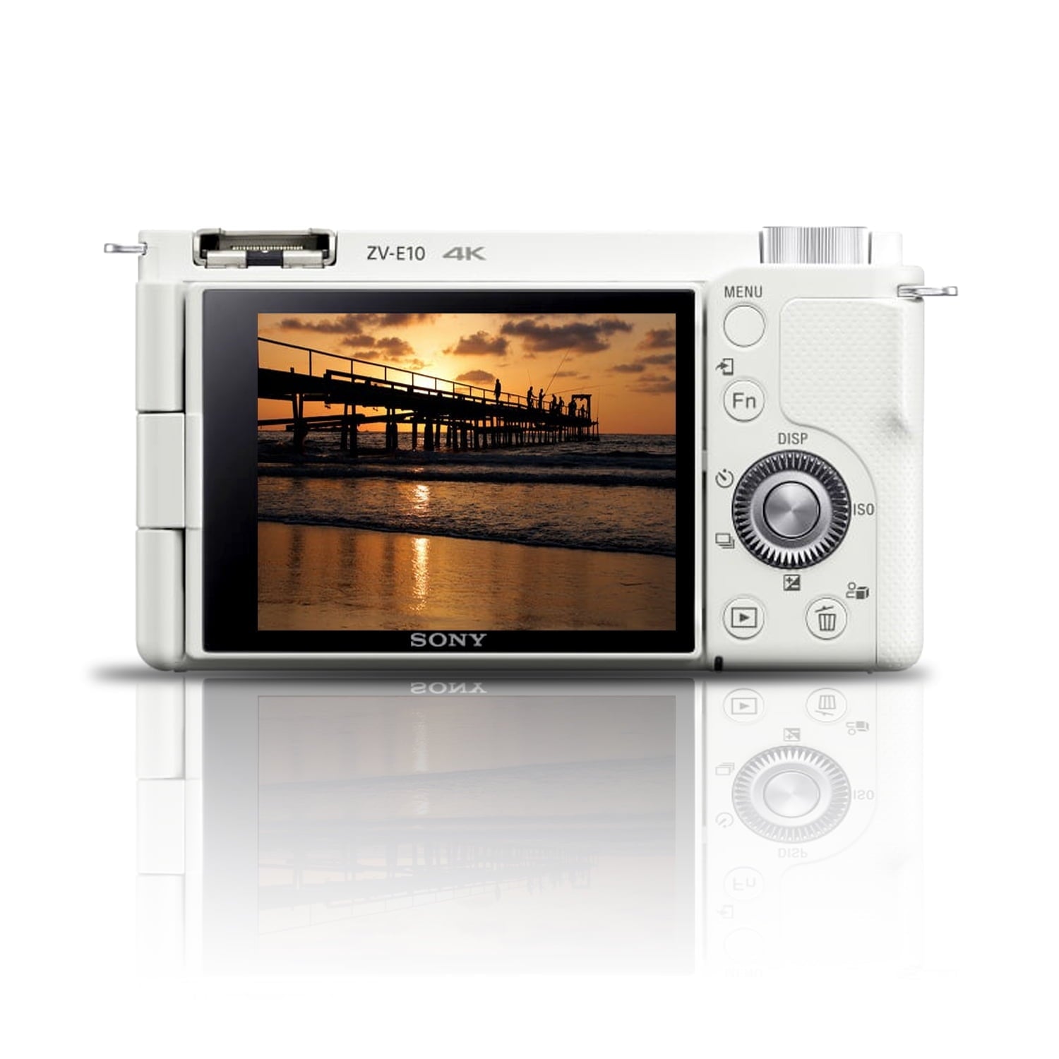 Sony - Alpha ZV-E10 - APS-C Interchangeable Lens Mirrorless Vlog Camera Kit - White - Serious Techies