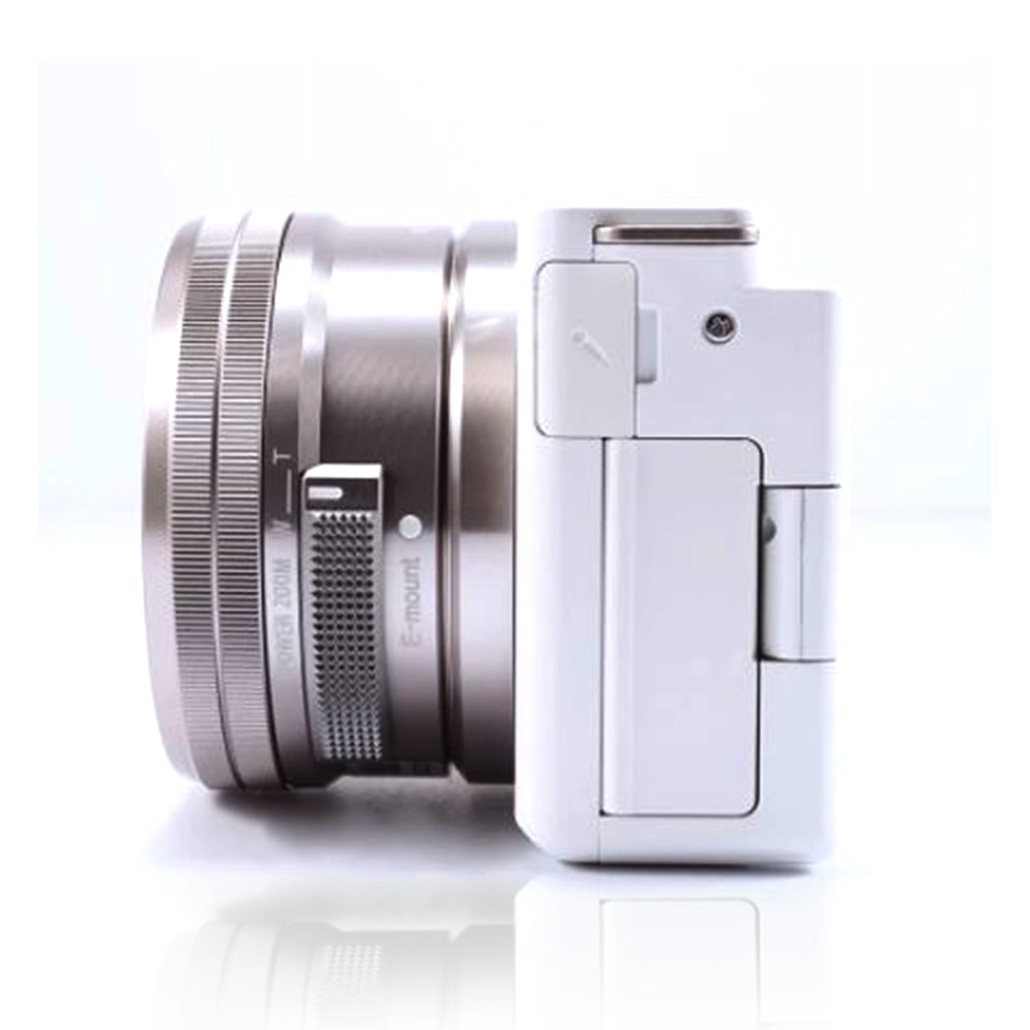 Sony - Alpha ZV-E10 - APS-C Interchangeable Lens Mirrorless Vlog Camera Kit - White - Serious Techies