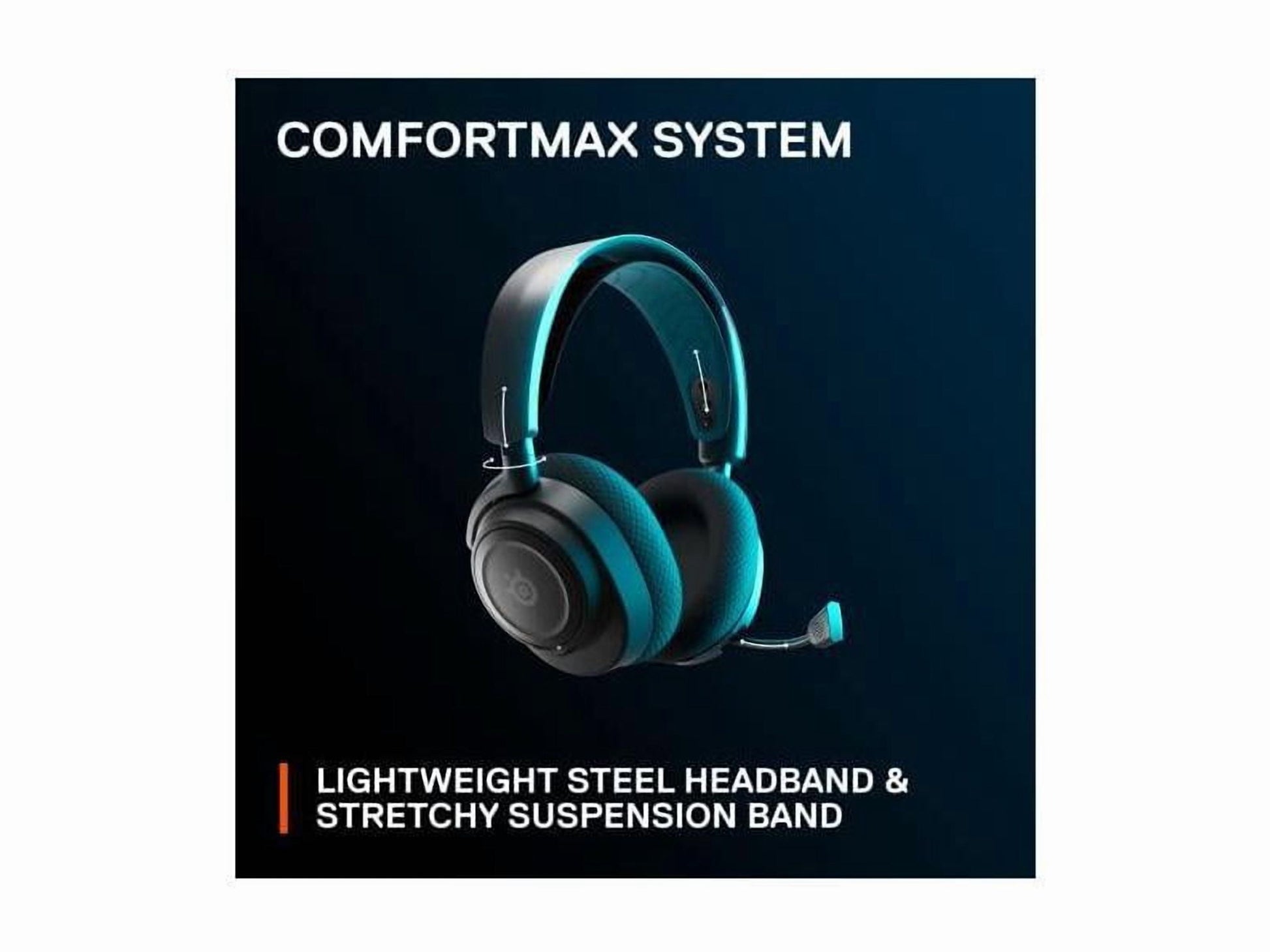 SteelSeries - Artic Nova 7P Multi-Platform Premium Wireless Gaming Headset - PC, PlayStation, Switch, or tablet - Black - Serious Techies
