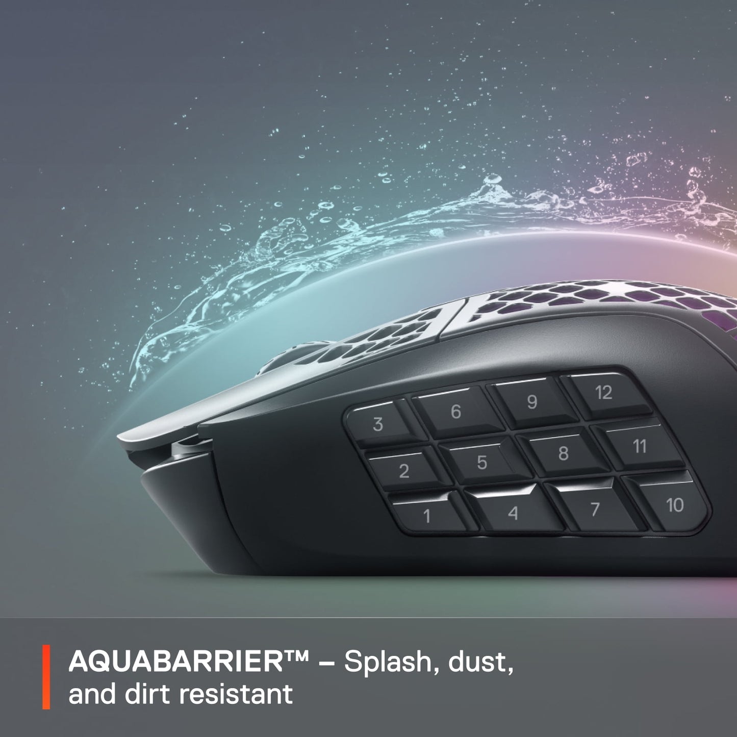 Aerox 9 Wireless Ultra Lightweight Honeycomb Water Resistant RGB Optical Gaming Mouse with 18 Programmable Buttons - Serious Techies