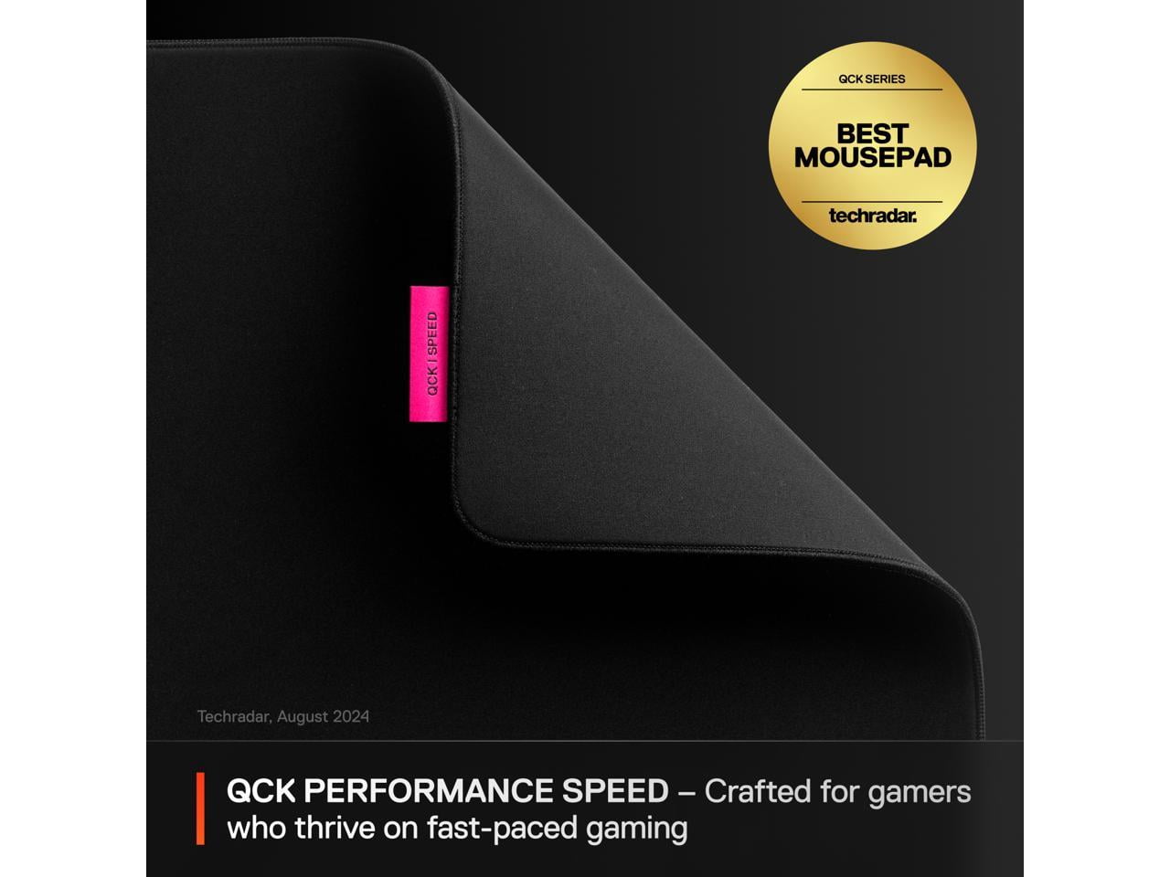 SteelSeries - Qck Performance Speed - Mouse Pad - Size XL 35" x 15"- Black - Serious Techies
