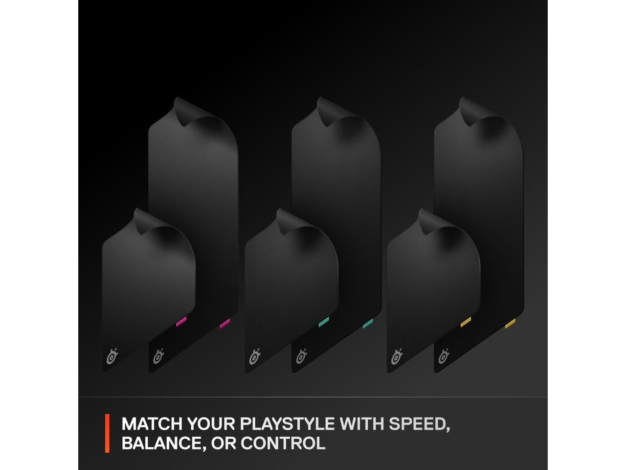 SteelSeries - Qck Performance Speed - Mouse Pad - Size XL 35" x 15"- Black - Serious Techies
