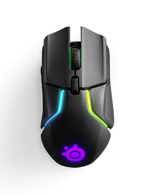 Rival 650 - Quantum Wireless Gaming Mouse - Rapid Charging Battery - Low 0.05 Lift-Off Distance - 256 Weight Configurations - Serious Techies