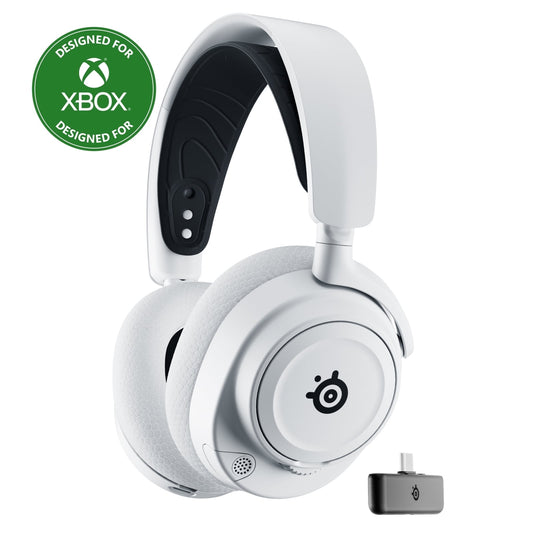 SteelSeries -Artic Nova 7X Wireless Multi-Platform Gaming Headset for Xbox Series X and Series S, White - Serious Techies