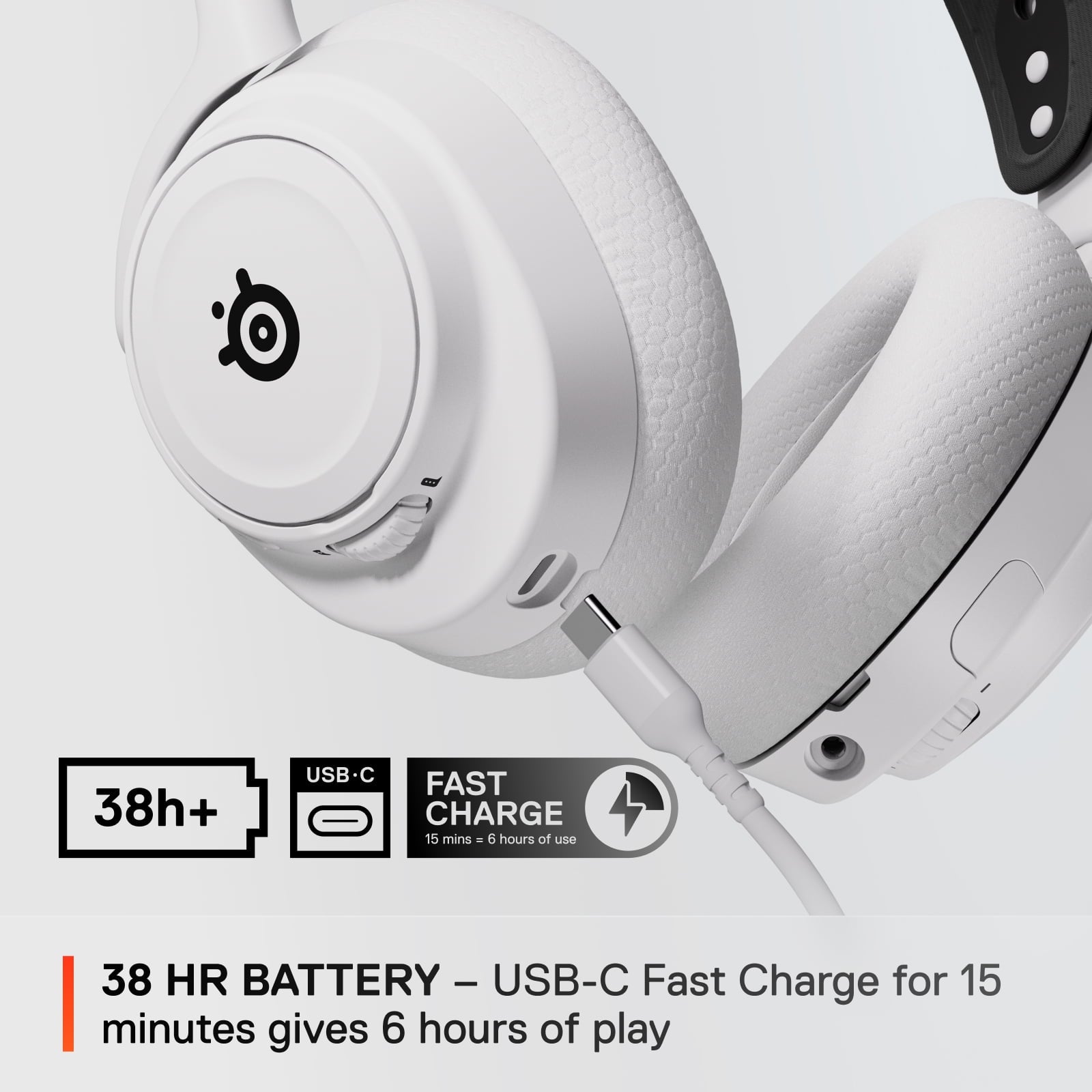 SteelSeries -Artic Nova 7X Wireless Multi-Platform Gaming Headset for Xbox Series X and Series S, White - Serious Techies