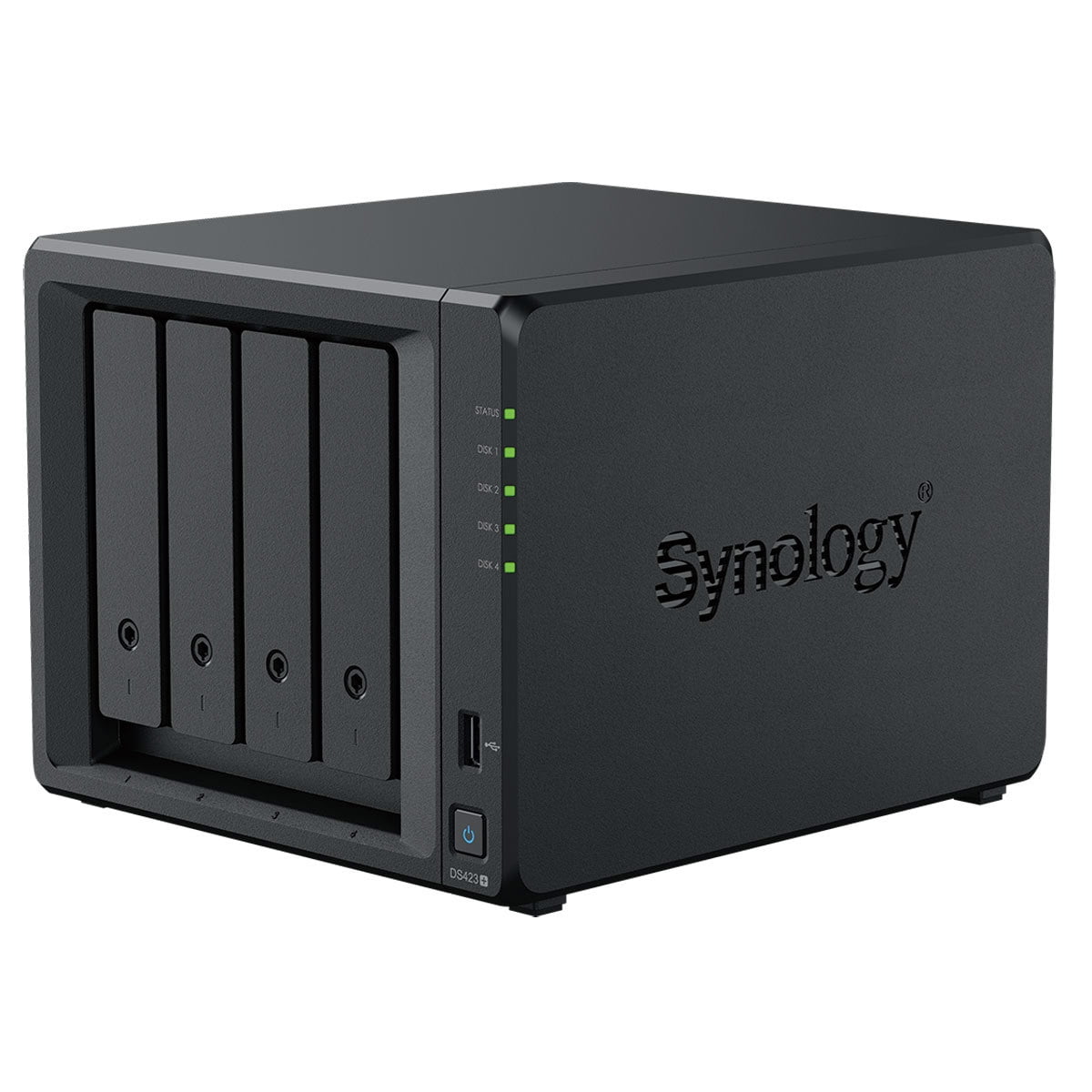 Synology - DiskStation DS423+ 4-Bay NAS Enclosure, Bundle with 4X Ironwolf 4TB SATA III 3.5" 5400 RPM Internal NAS Hard Drive - Serious Techies
