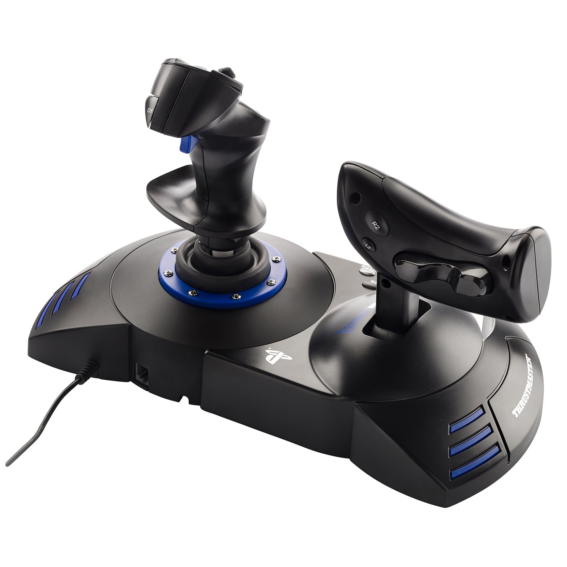 Thrustmaster - T-Flight Hotas 4 - Joystick and Throttle - Wired - for Sony Playstation 4 - Serious Techies