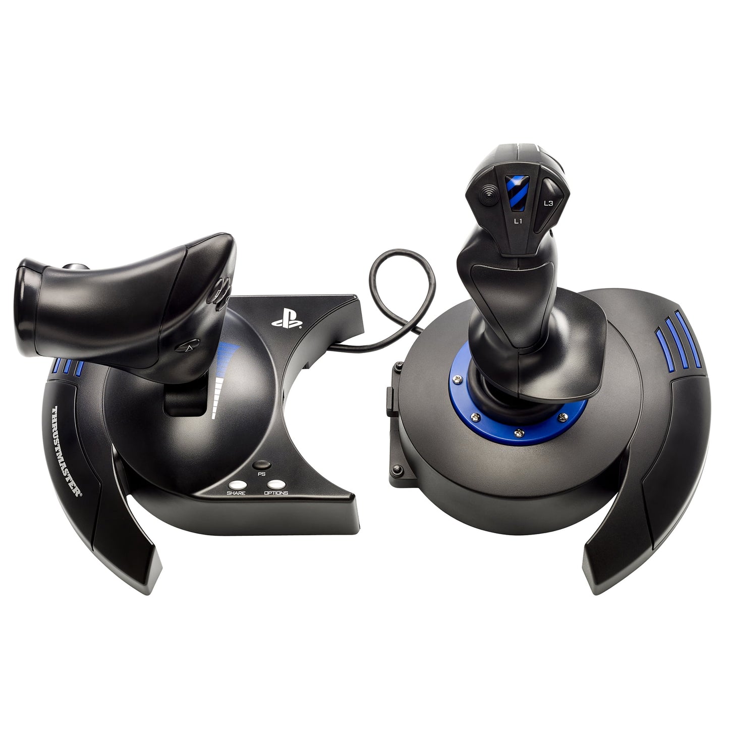 Thrustmaster - T-Flight Hotas 4 - Joystick and Throttle - Wired - for Sony Playstation 4 - Serious Techies