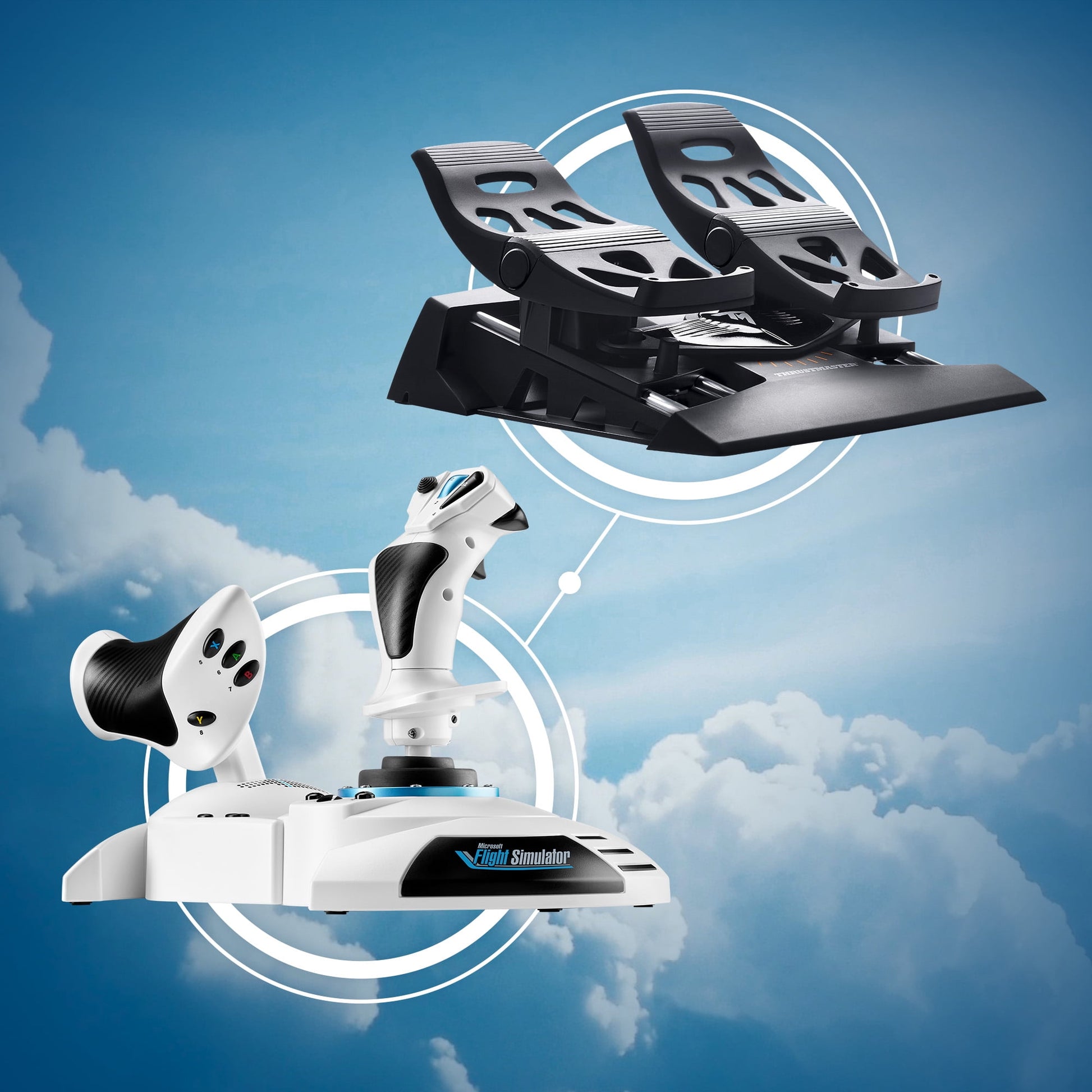 Thrustmaster - T.Flight Hotas One Microsoft Flight Simulator Edition - Xbox Series X|S and PC - Serious Techies