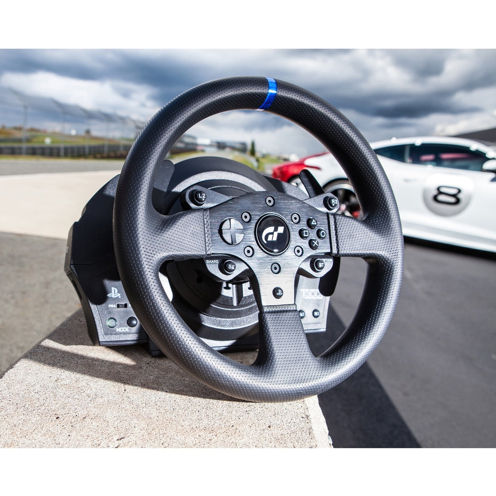 Thrustmaster - T300 RS GT Edition Racing Wheel (PS5, PS4, and Windows) - Serious Techies