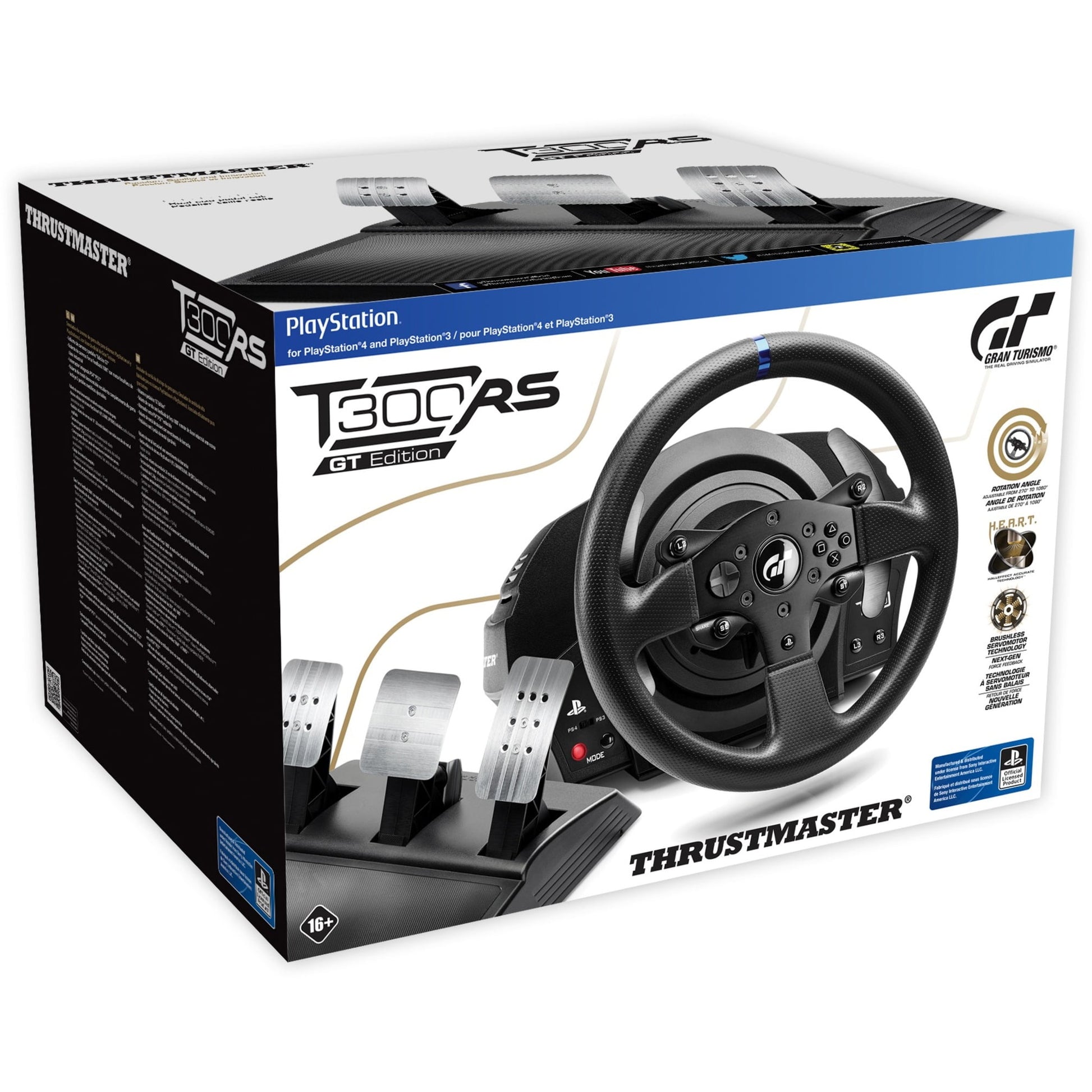 Thrustmaster - T300 RS GT Edition Racing Wheel (PS5, PS4, and Windows) - Serious Techies