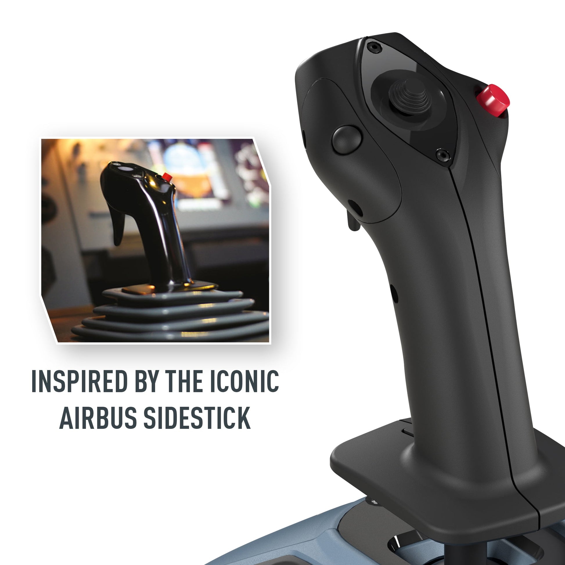 Thrustmaster - TCA Officer Pack Airbus Edition W/ Joystick & Quadrant for PC - Serious Techies