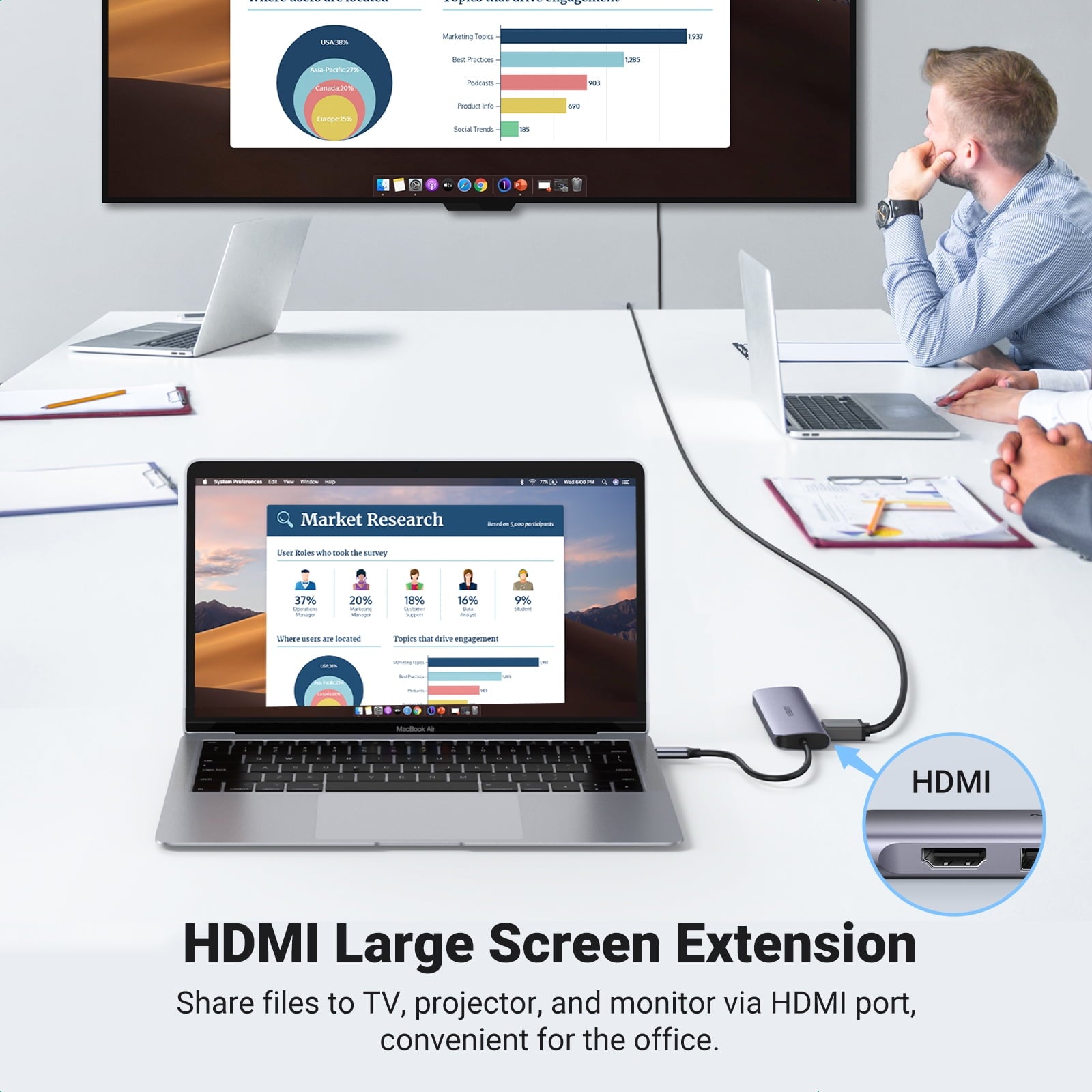 UGREEN - 6-In-1 USB 3.0 Hub for PC Laptop & Macbook - Serious Techies