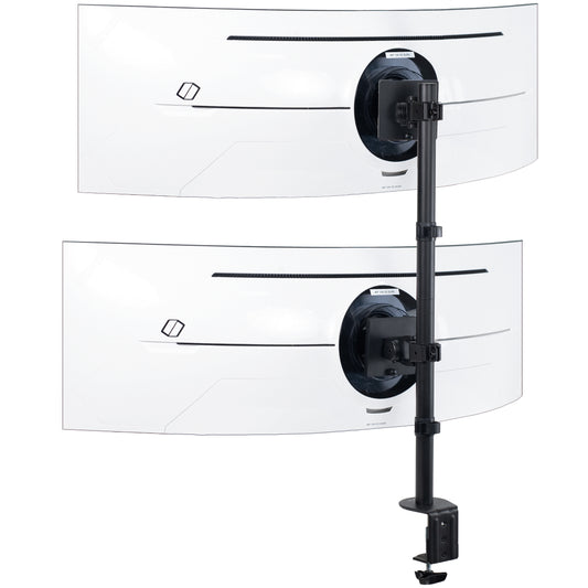 VIVO - Dual Ultrawide Monitor Desk Mount, Stand for 2 Computer Screens up to 49" Serious Techies