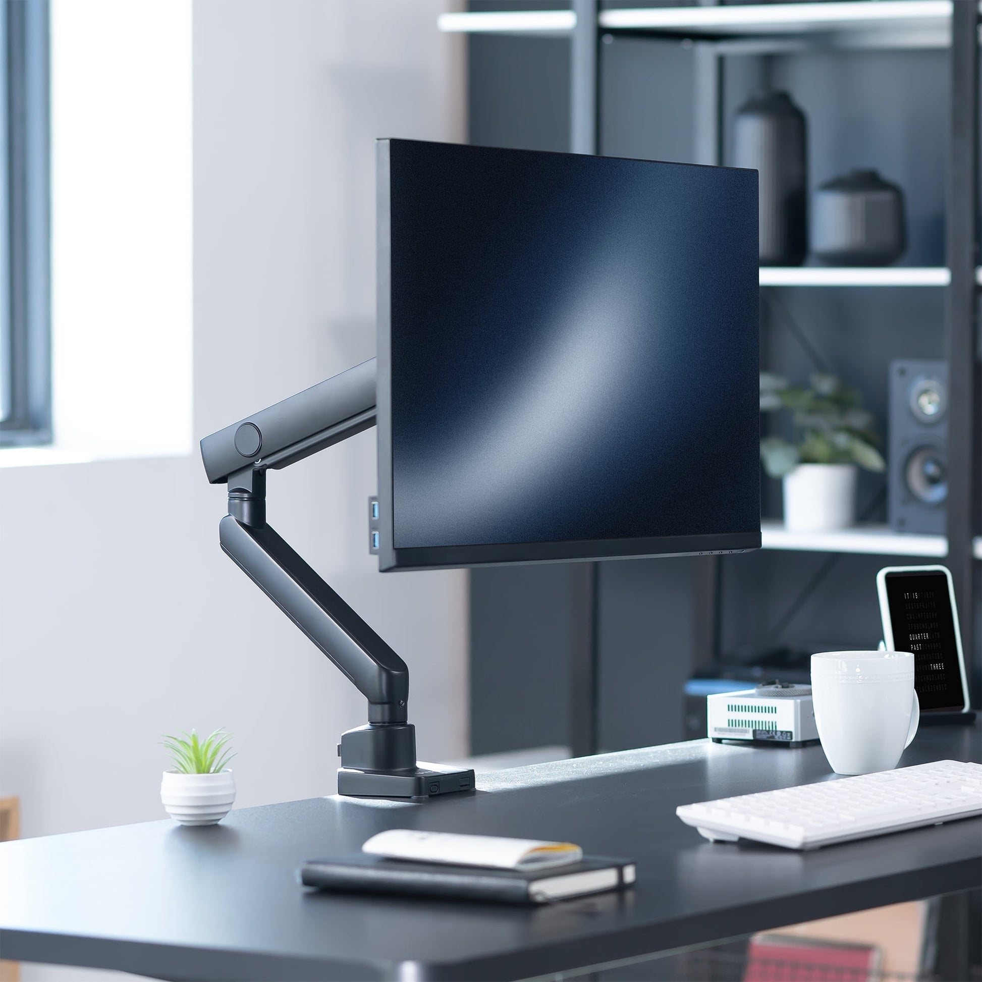 VIVO - Premium Single Monitor Desk Mount Stand for Screens up to 40" - Serious Techies