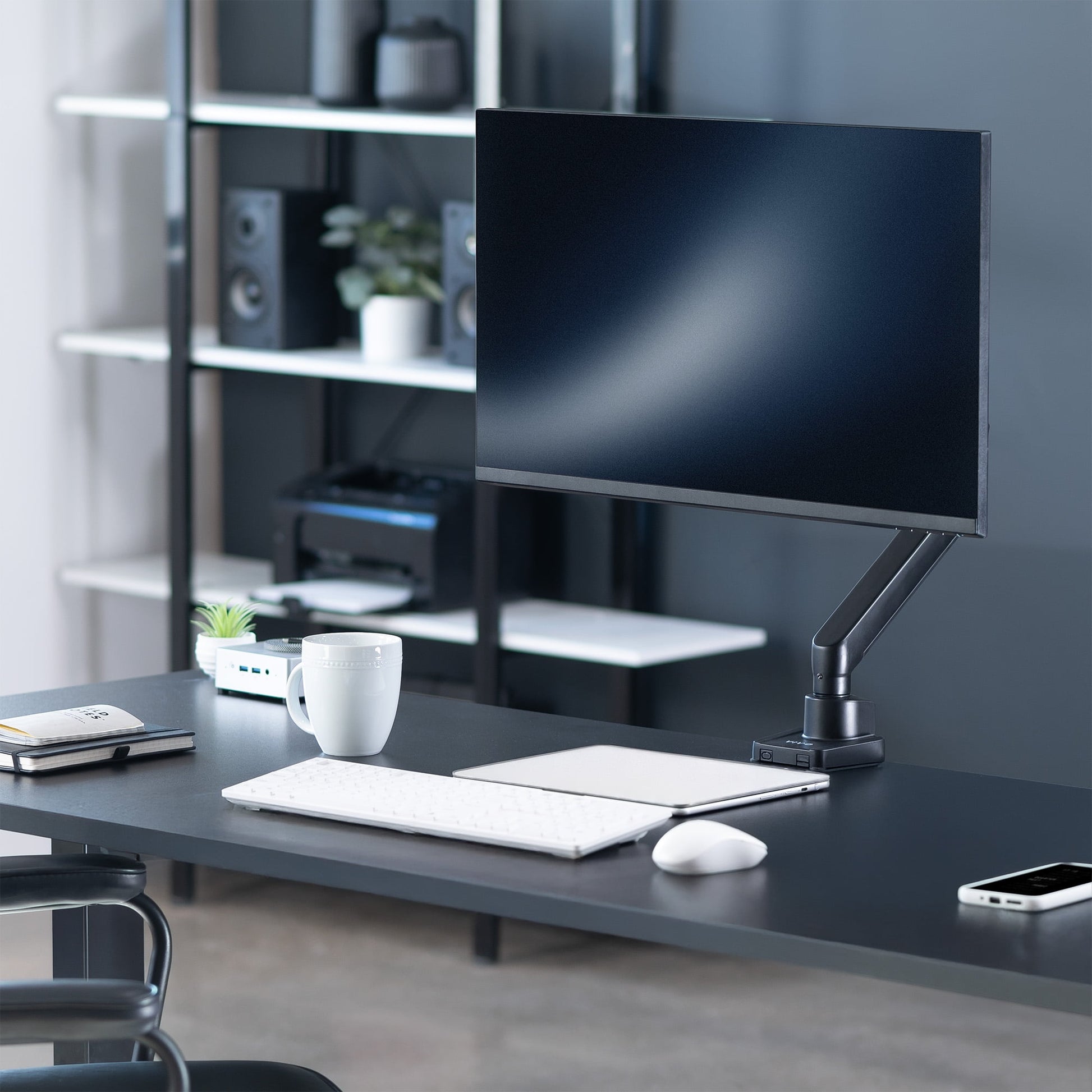 VIVO - Premium Single Monitor Desk Mount Stand for Screens up to 40" - Serious Techies