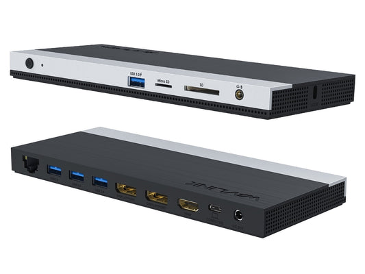 WAVLINK - USB-C Triple Display Laptop Docking Station, Retail Packaging with Power Adapter - Serious Techies