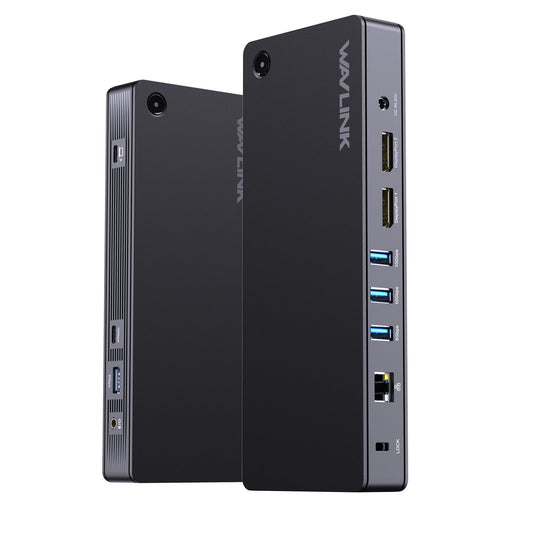 WAVLINK - Dock Station, 11-IN-1 USB Dock with 8K Display port, 130W Charge, 10Gbps USB, Gigabit RJ45 - Serious Techies