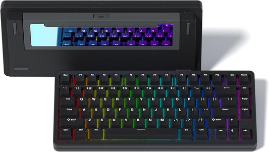 Womier - SK75 75% RGB Creamy Wireless Gaming Keyboard, Black - Serious Techies