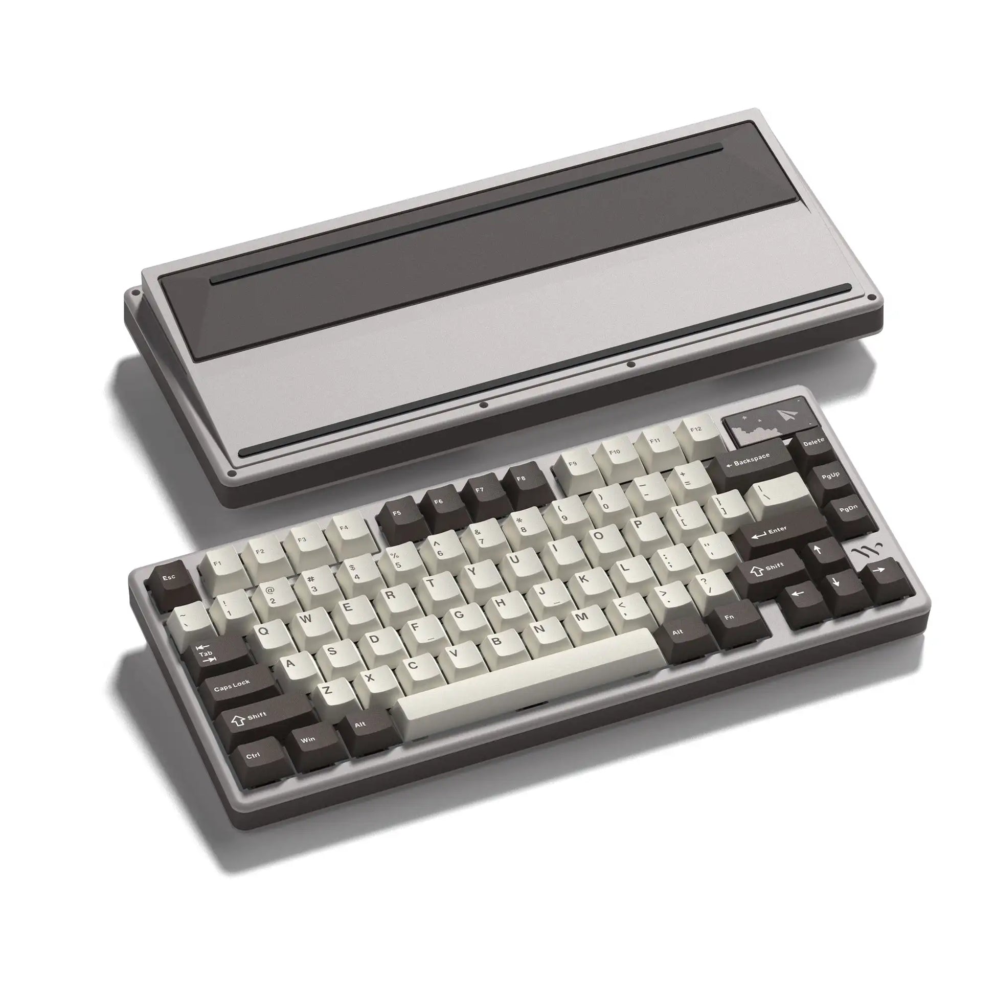 Womier - SK71 Pro Wireless Mechanical Aluminum Keyboard 75% Hot Swappable Tri-Mode via Keyboard for Win/Mac - Serious Techies