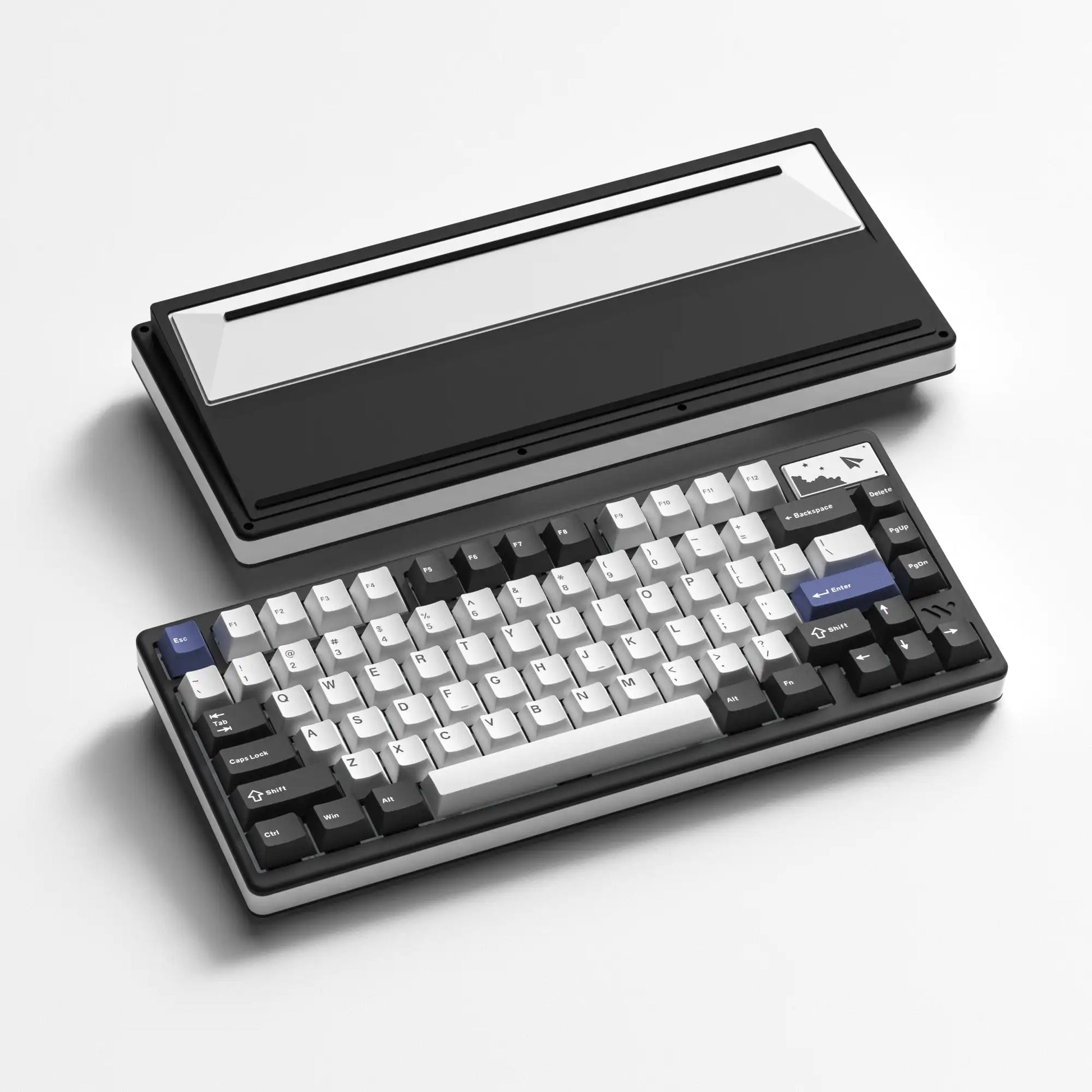Womier - SK71 Pro Wireless Mechanical Aluminum Keyboard 75% Hot Swappable Tri-Mode via Keyboard for Win/Mac - Serious Techies