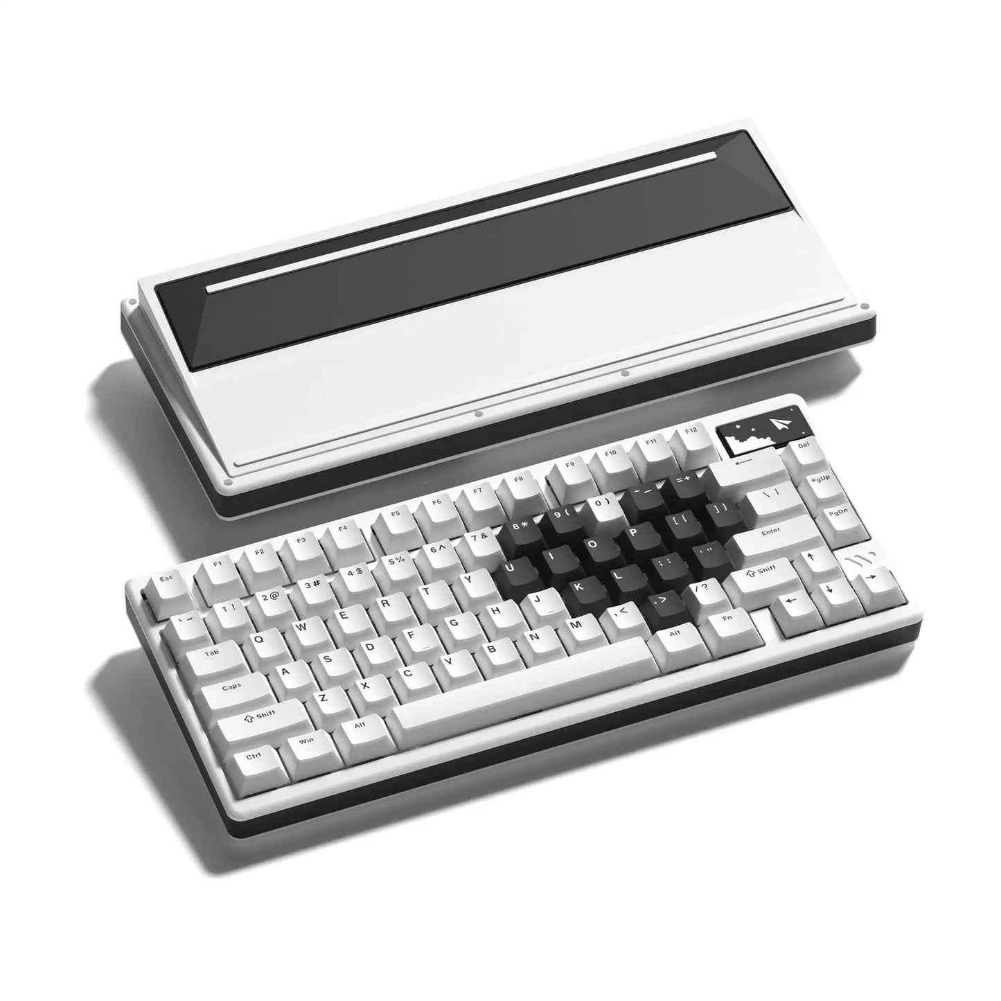 Womier - SK71 Pro Wireless Mechanical Aluminum Keyboard 75% Hot Swappable Tri-Mode via Keyboard for Win/Mac - Serious Techies