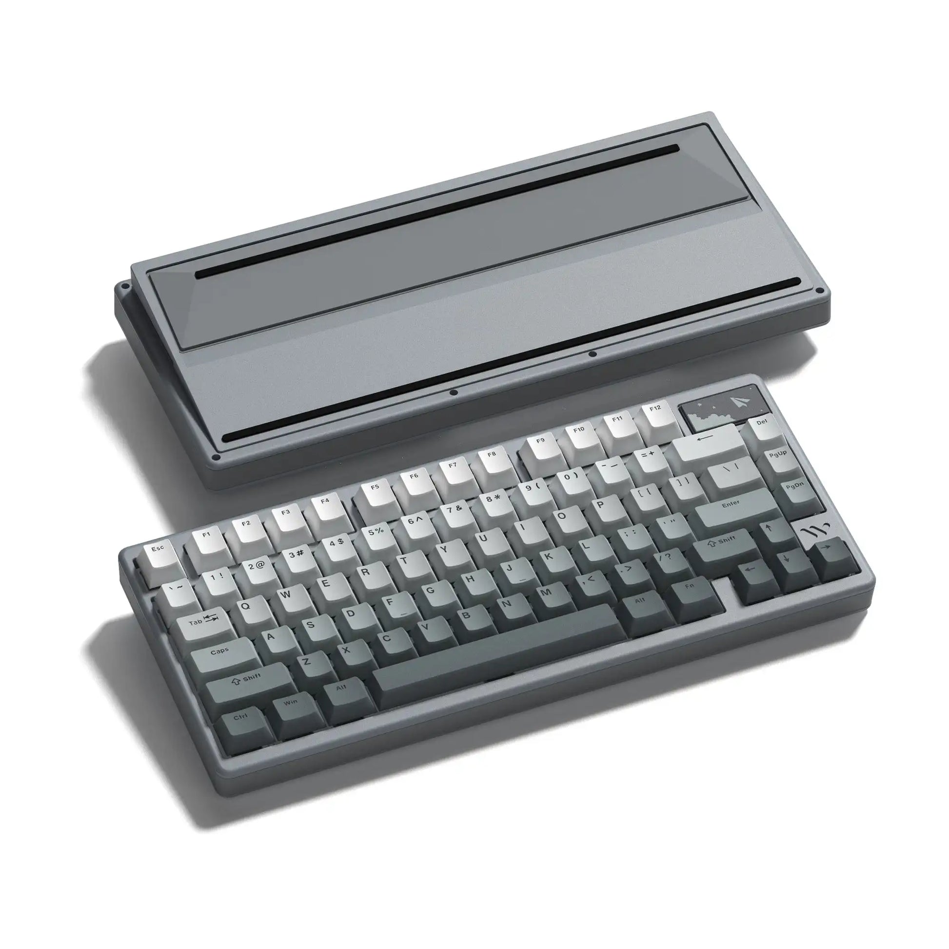 Womier - SK71 Pro Wireless Mechanical Aluminum Keyboard 75% Hot Swappable Tri-Mode via Keyboard for Win/Mac - Serious Techies