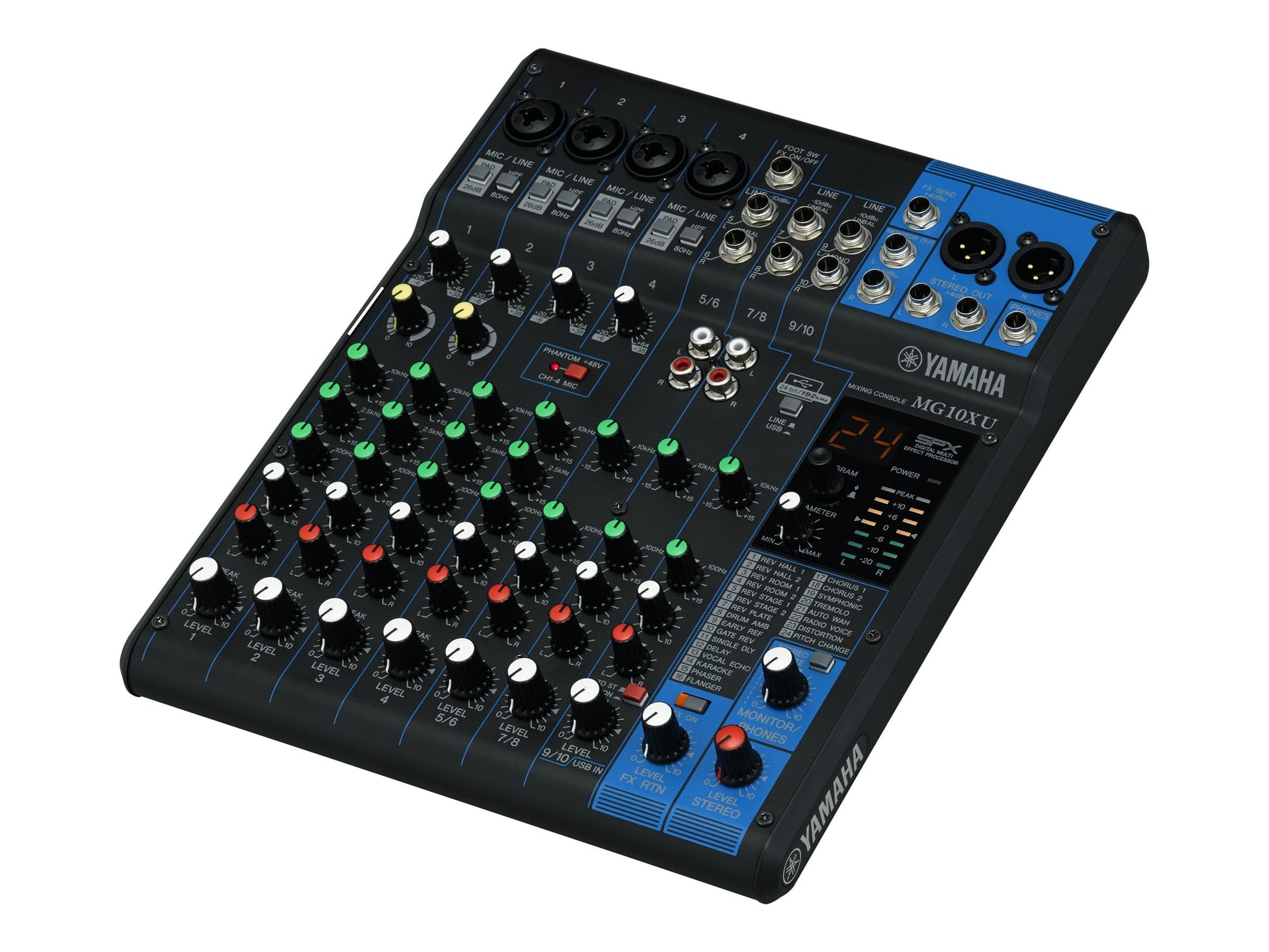 Yamaha - MG10XU - Analog Mixer with SPX - 10-Channel - Serious Techies
