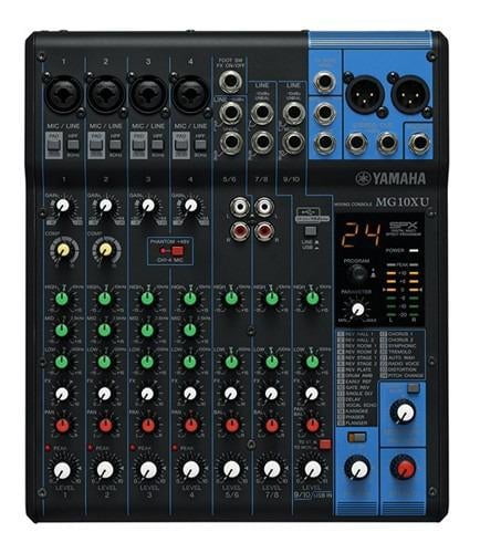 Yamaha - MG10XU - Analog Mixer with SPX - 10-Channel - Serious Techies